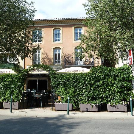 Logis Hotel Restaurant La Farigoule Sainte-Cécile-les-Vignes المظهر الخارجي الصورة