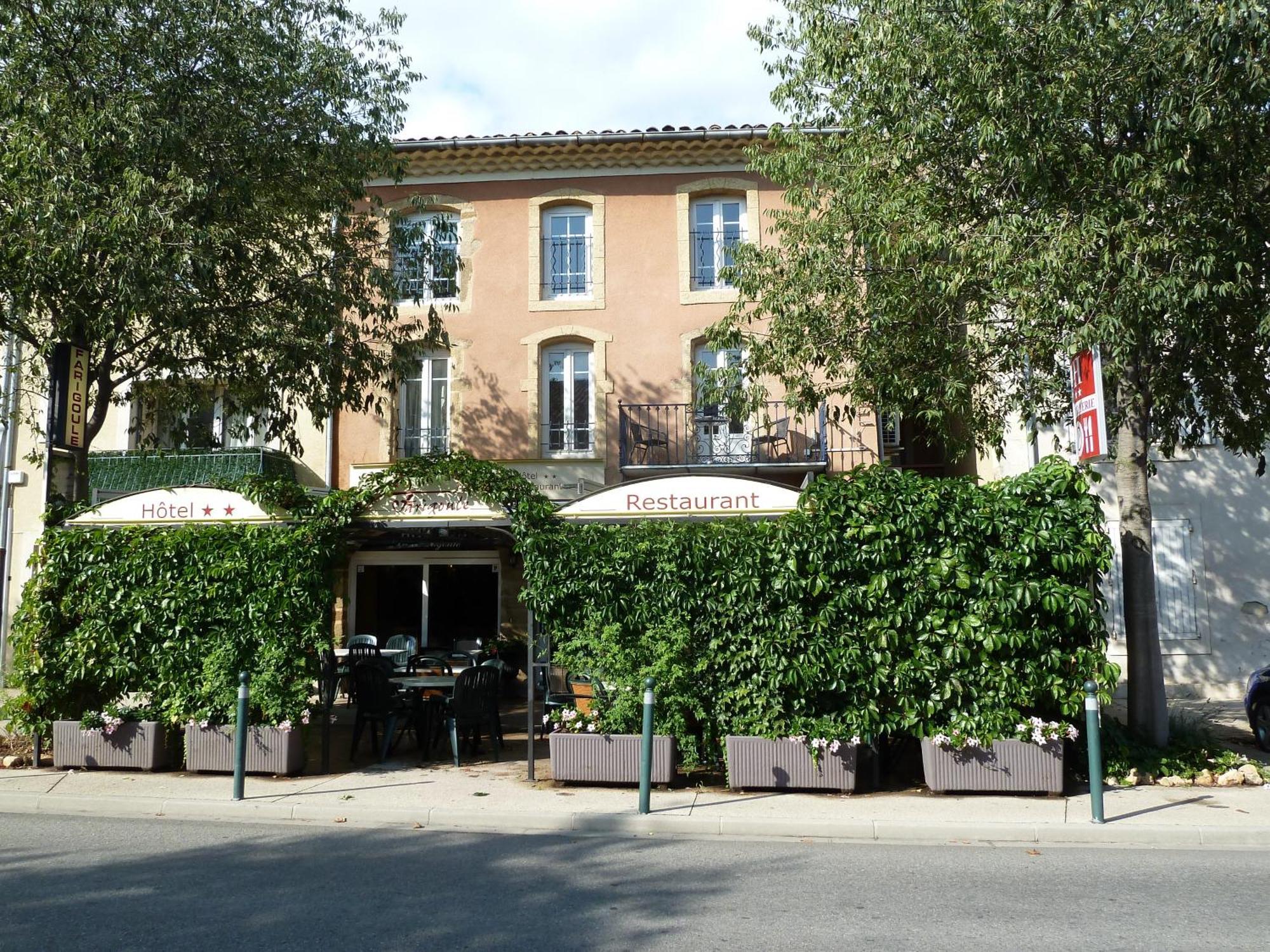 Logis Hotel Restaurant La Farigoule Sainte-Cécile-les-Vignes المظهر الخارجي الصورة